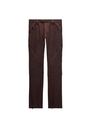 Travis Scott x Nike x Cact.us Corp panelled trousers - Brown