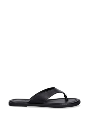 VAGABOND Zaida leather flat sandals - Black