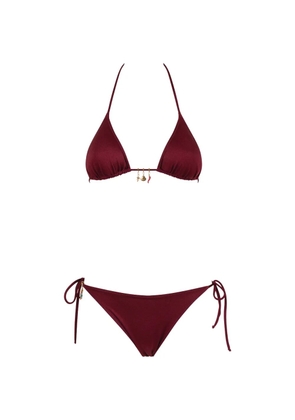 MC2 Saint Barth charm-embellished bikini - Red