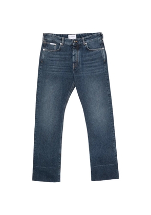 Givenchy faded-wash raw-cut jeans - Blue