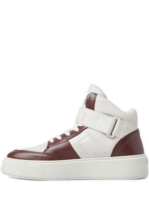 GANNI Sporty Cupsole High-Top sneakers - White