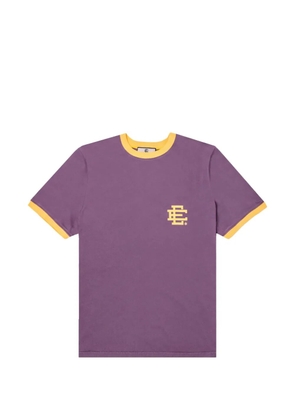ERIC EMANUEL logo-print T-shirt - Purple