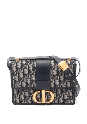 Christian Dior Pre-Owned 2010s 30 Montaigne Oblique shoulder bag - Blue