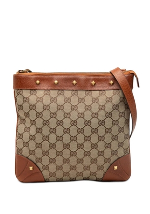 Gucci Pre-Owned 2000-2015 GG Canvas Nailhead crossbody bag - Neutrals