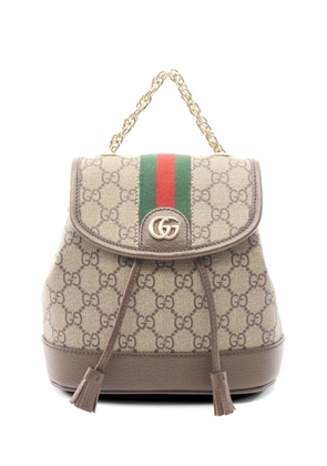 Gucci Pre-Owned 2010s GG Supreme Ophidia backpack - Brown