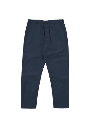 Universal Works button-fastening chino trousers - Blue