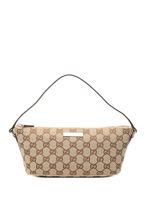 Gucci Pre-Owned 2000-2015 GG Canvas Boat shoulder bag - Neutrals