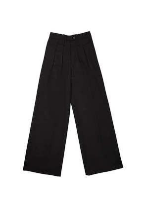 Nine In The Morning pleated wide-leg trousers - Brown
