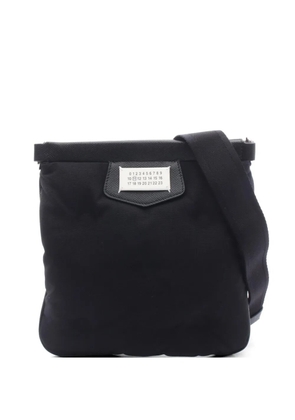 Maison Martin Margiela Pre-Owned 2020s Glam Slam numeric logo patch shoulder bag - Black