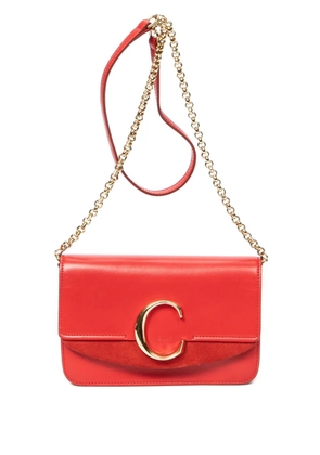 Chloé Pre-Owned chain-strap shoulder bag - Red