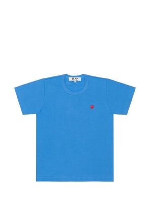 Comme Des Garçons Play small heart-patch T-shirt - Blue
