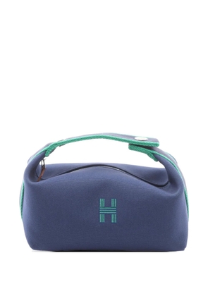 Hermès Pre-Owned 2020s Bride-a-Brac PM canvas handbag - Blue