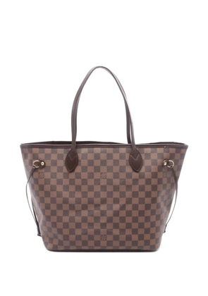Louis Vuitton Pre-Owned 2012 Neverfull MM Damier Ebene tote bag - Brown
