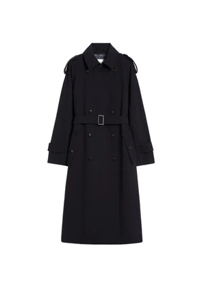 Max Mara Certo double-breasted trench coat - Blue