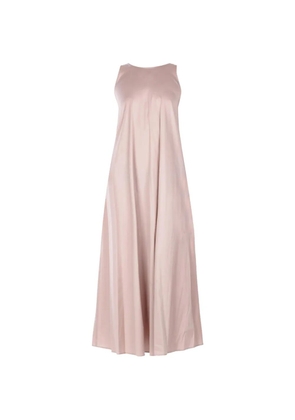 Max Mara A-line sleeveless midi dress - Neutrals