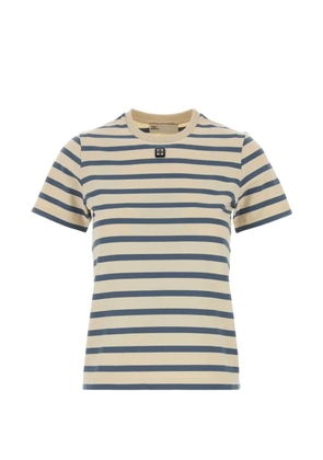 Tory Burch striped cotton T-shirt - Neutrals