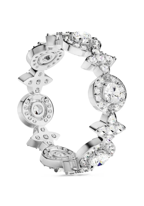 APM Monaco Météorites crystal-embellished ring - White