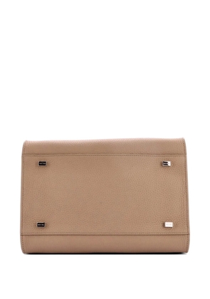 The Row Pre-Owned Margaux Leather 10 tote bag - Neutrals