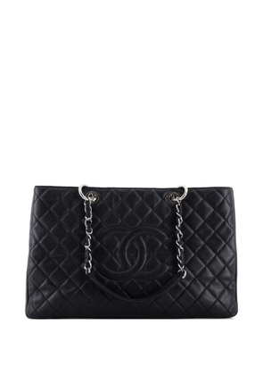 CHANEL Pre-Owned Grand Shopping Quilted Caviar XL tote bag - Black