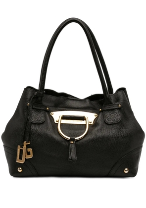 Dolce & Gabbana Pre-Owned 2010-2026 Pebbled Leather D Ring tote bag - Black