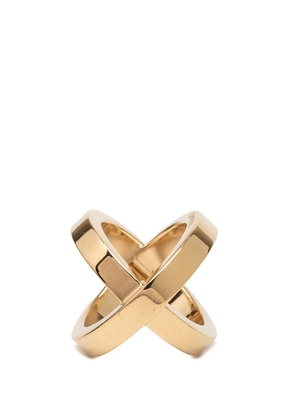 Hermès Pre-Owned 1990-2020 Gold Plated Cosmos Ring scarf rings