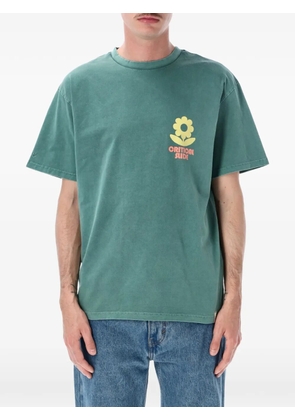 THE CRITICAL SLIDE SOCIETY Sunflower graphic-print T-shirt - Green
