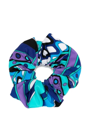 PUCCI Vivara-print zip-pocket scrunchie - Purple