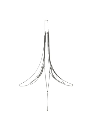 Ann Demeulemeester Pepita multi-chain body jewellery - Silver