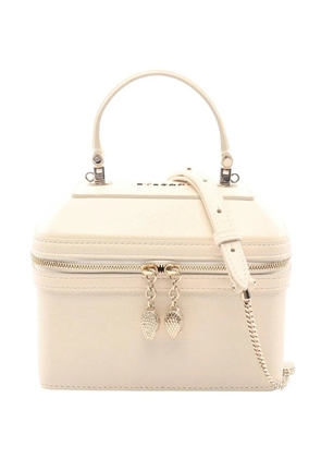 Bvlgari Pre-Owned 2010-2026 Leather Serpenti Forever Vanity Bag satchel - Neutrals