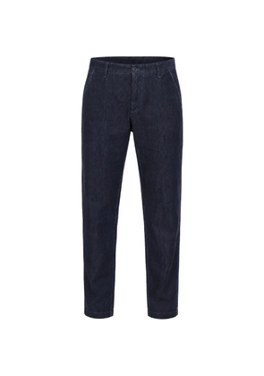Transit button-fastening patch-pocket jeans - Blue