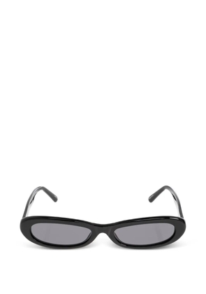 Linda Farrow x Linda Farrow oval-frame sunglasses - Black