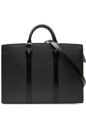 Louis Vuitton Pre-Owned 2006 Taiga Lozan business bag - Black