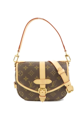 Louis Vuitton Pre-Owned BB Saumur Monogram canvas shoulder bag - Brown