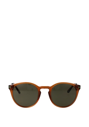 Calvin Klein Jeans round-frame tortoiseshell sunglasses - Brown