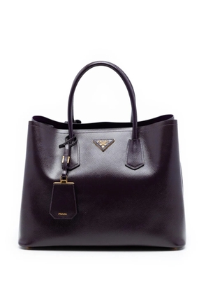 Prada Pre-Owned 2010-2026 Medium Saffiano Cuir Double satchel - Purple