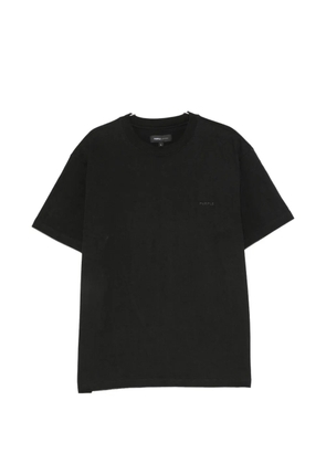 Purple Brand logo-print crew-neck T-shirt - Black