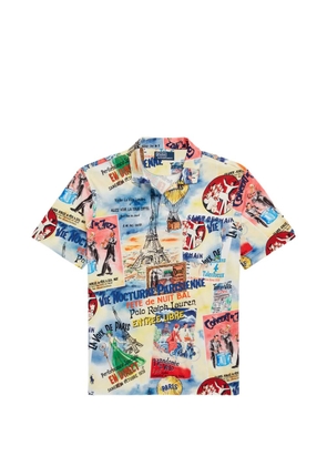 Polo Ralph Lauren graphic-print polo shirt - Neutrals