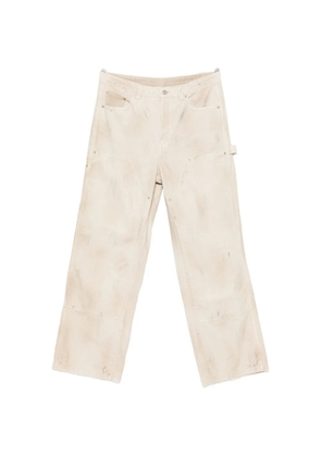 COLE BUXTON distressed panelled jeans - Neutrals