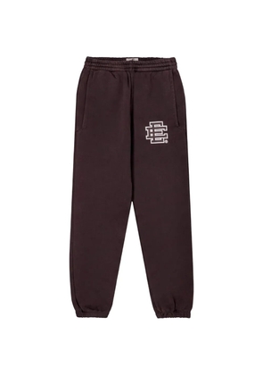 ERIC EMANUEL EE logo-print track pants - Brown