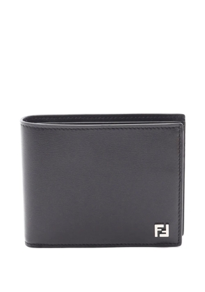 Fendi Pre-Owned 2020s FF Squared bi-fold wallet - Black