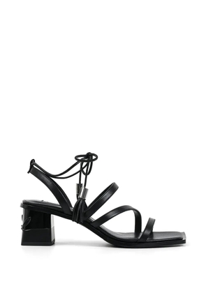 Karl Lagerfeld tassel-detail strappy sandals - Black