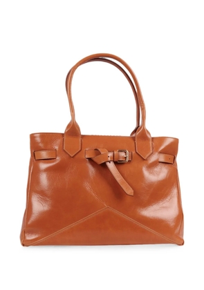 Ballantyne medium Kate buckled tote bag - Brown