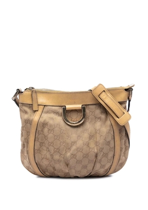 Gucci Pre-Owned 2016-2026 GG Canvas Abbey D Ring crossbody bag - Neutrals