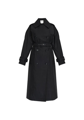 Sportmax Gocce double-breasted trench coat - Black