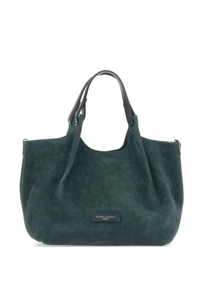 GIANNI CHIARINI medium Dua suede tote bag - Green