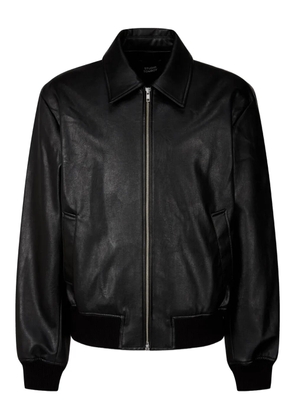 TOMBOY zip-front ribbed-cuff jacket - Black