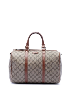 Gucci Pre-Owned 2016-2026 Medium GG Supreme Joy boston bag - Neutrals