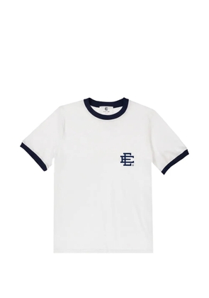 ERIC EMANUEL EE ringer-trim T-shirt - White
