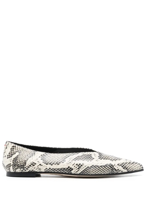 Aeyde Moa ballet flats - Neutrals