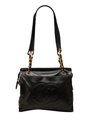 CHANEL Pre-Owned 1994-1996 CC Caviar Chain tote bag - Black